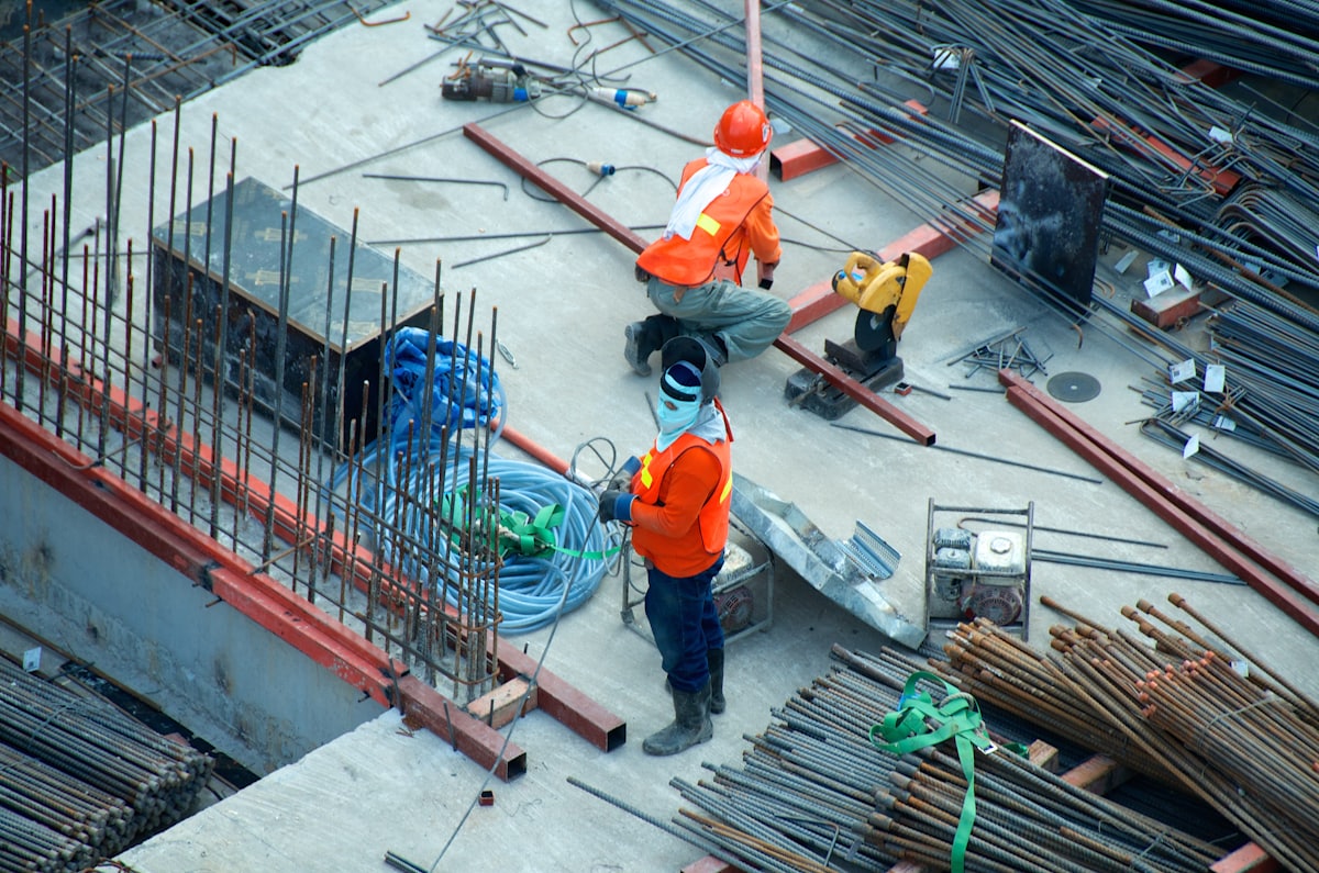 APB team at work on site